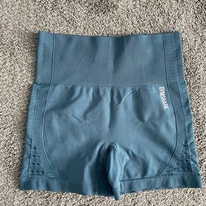 blue gymshark energy+ seamless shorts 💧